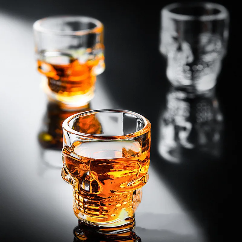 كأس برأس جمجمة إبداعي ، كوب نب - مراجعة Whisky Beer And Wine وسعره