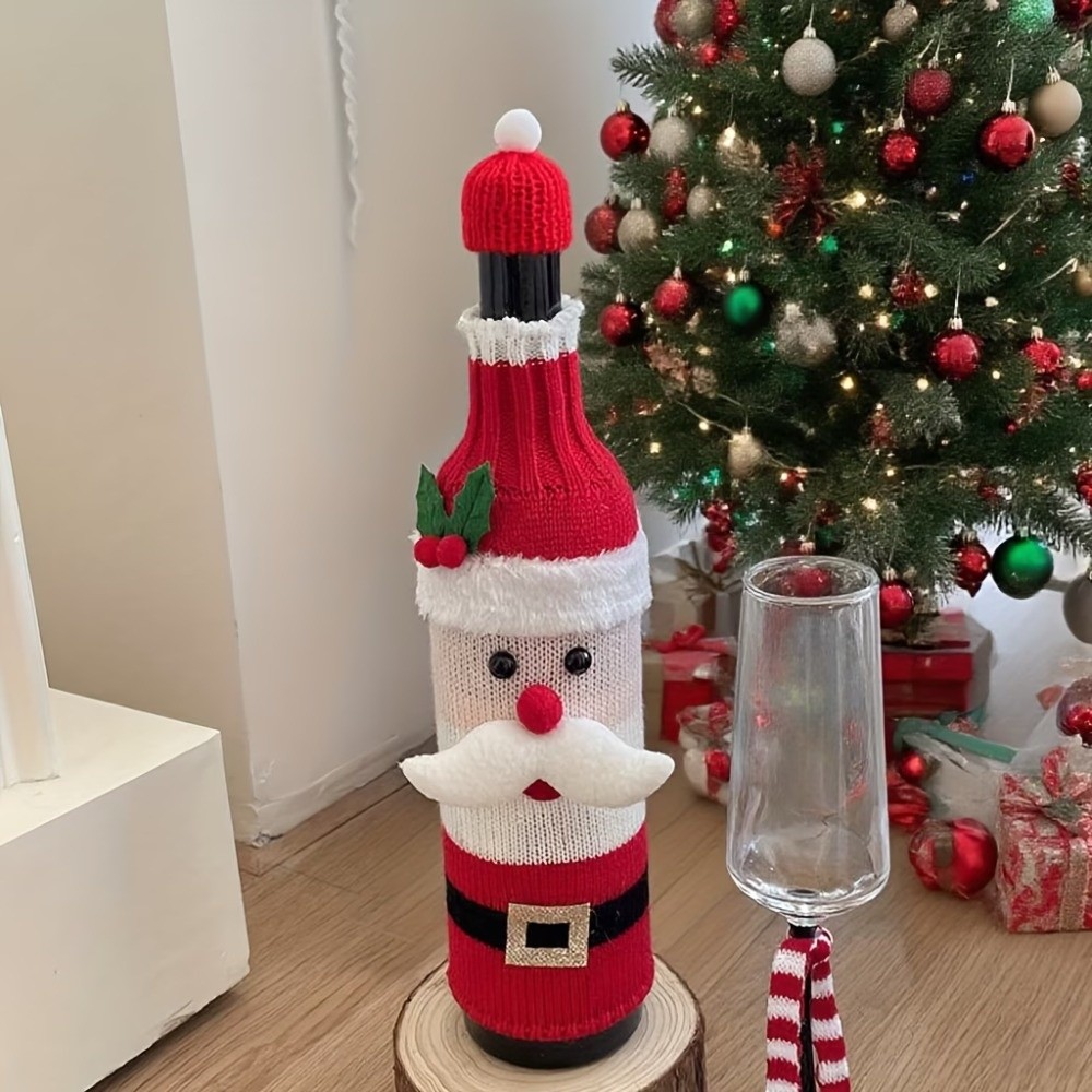 غطاء زجاجة نبيذ محبوك على شكل  - مراجعة Wine Beer Hat وسعره