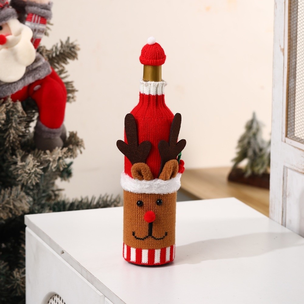 غطاء زجاجة نبيذ محبوك على شكل  - مراجعة Wine Beer Hat وسعره