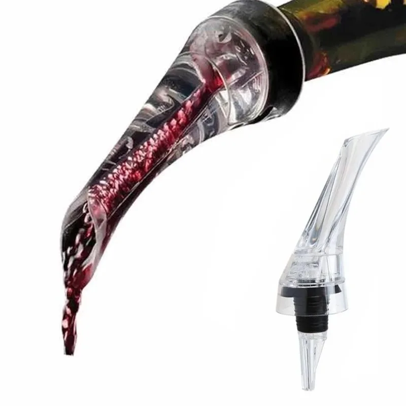 أدوات المطبخ: قارورة تهوية الن - مراجعة Wine Aerator Pour وسعره