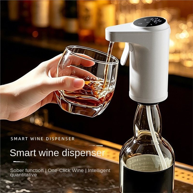 [عرض ساخن! A34R] موزع نبيذ كهر - مراجعة Wine Aerator Pour وسعره