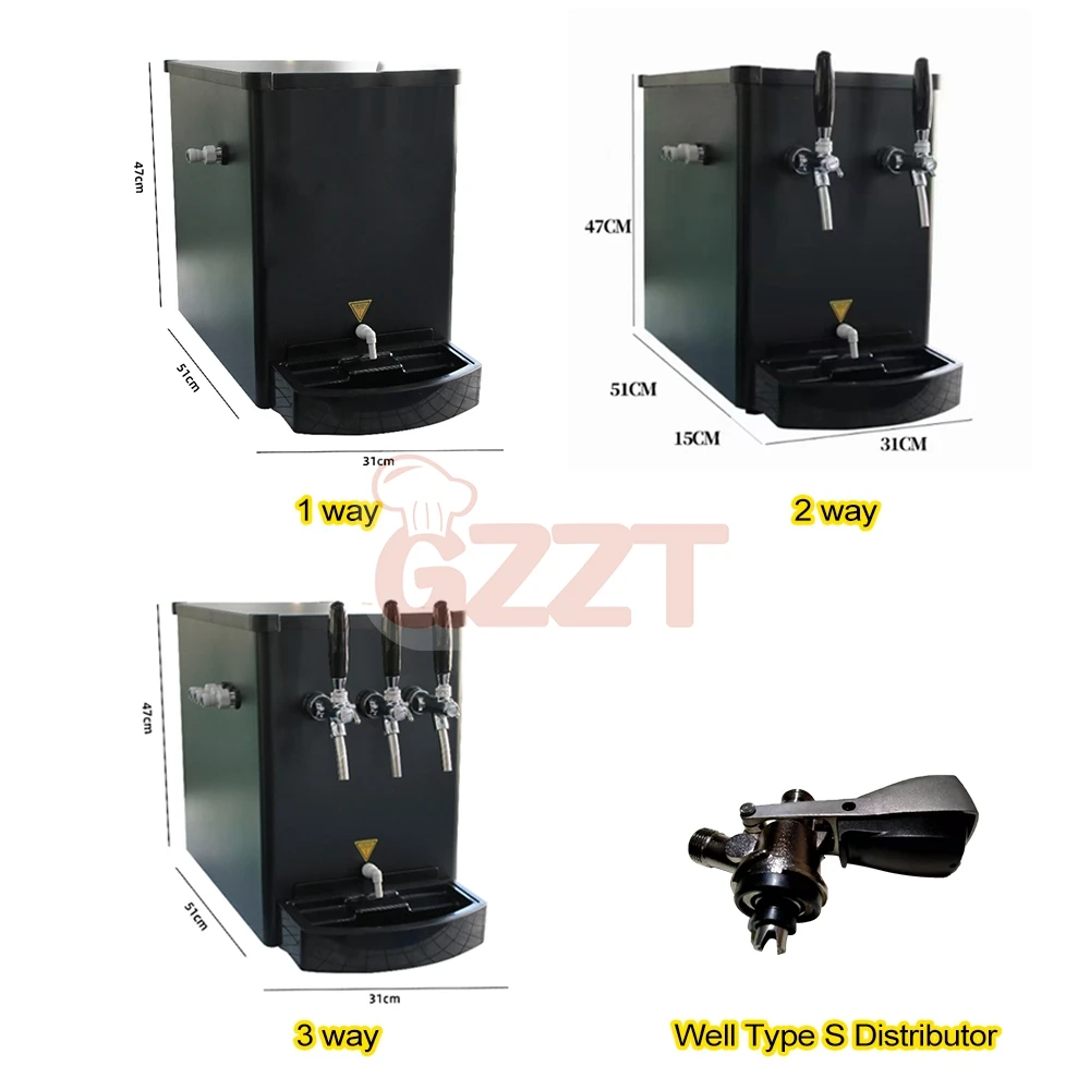 البيرة Kegerator برودة النبيذ  - مراجعة Wine Draft Beer وسعره