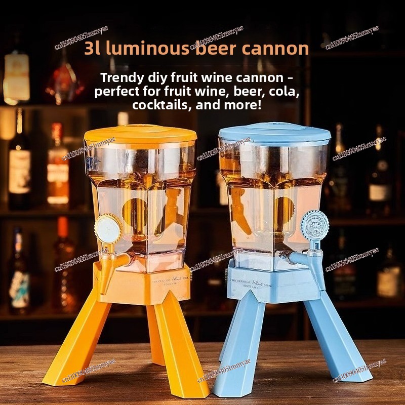 برميل بيرة سعة 3 لتر مع صنبور، - مراجعة Wine Draft Beer وسعره